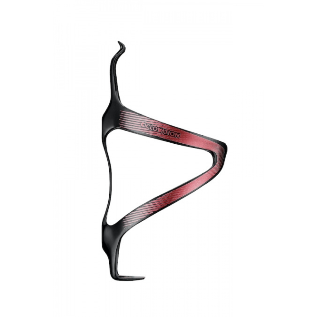 Porta Caramañola de Carbono Glossy Diamond Red
