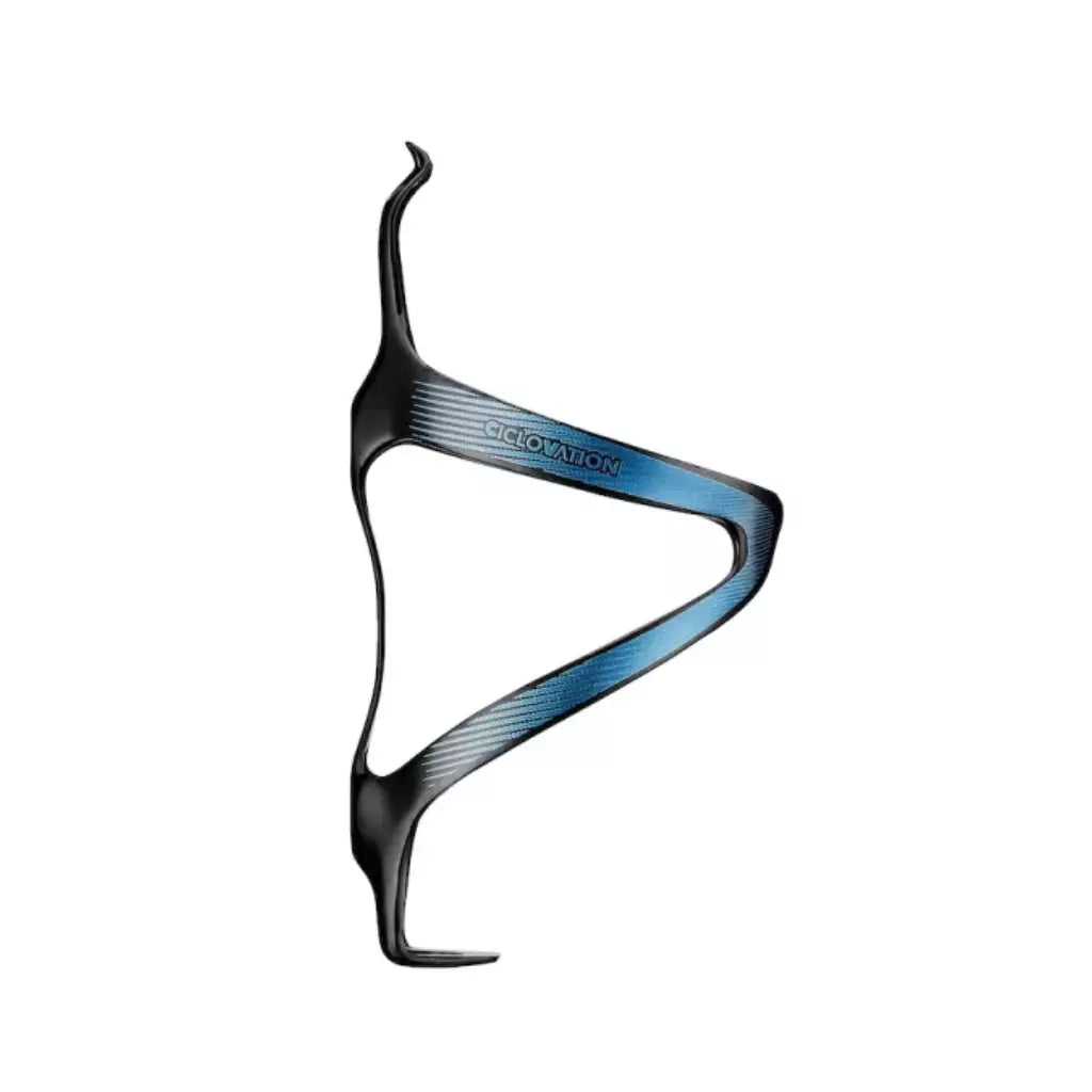 Porta Caramañola de Carbono Glossy Diamond Blue